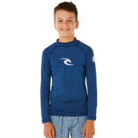 Junior Camiseta De Lycra De Manga Larga Waves UPF